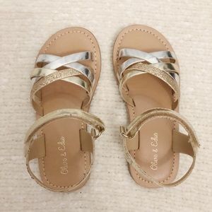 Olivia & Edie Gold and Silver Sandals